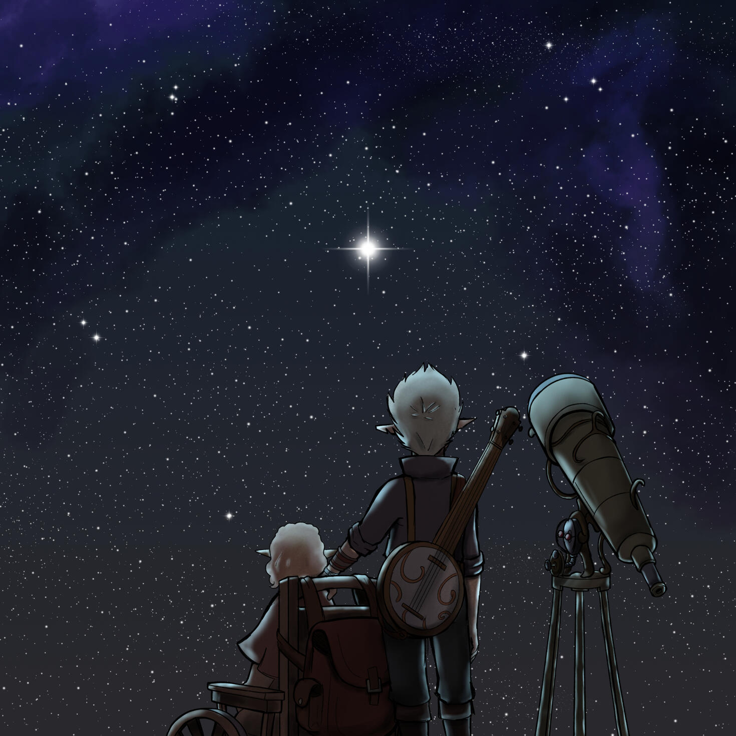 (Art-WereHeroesFrame) A frame from the We're Heroes animation ✦ Collab w/ TsunamiCoRyan