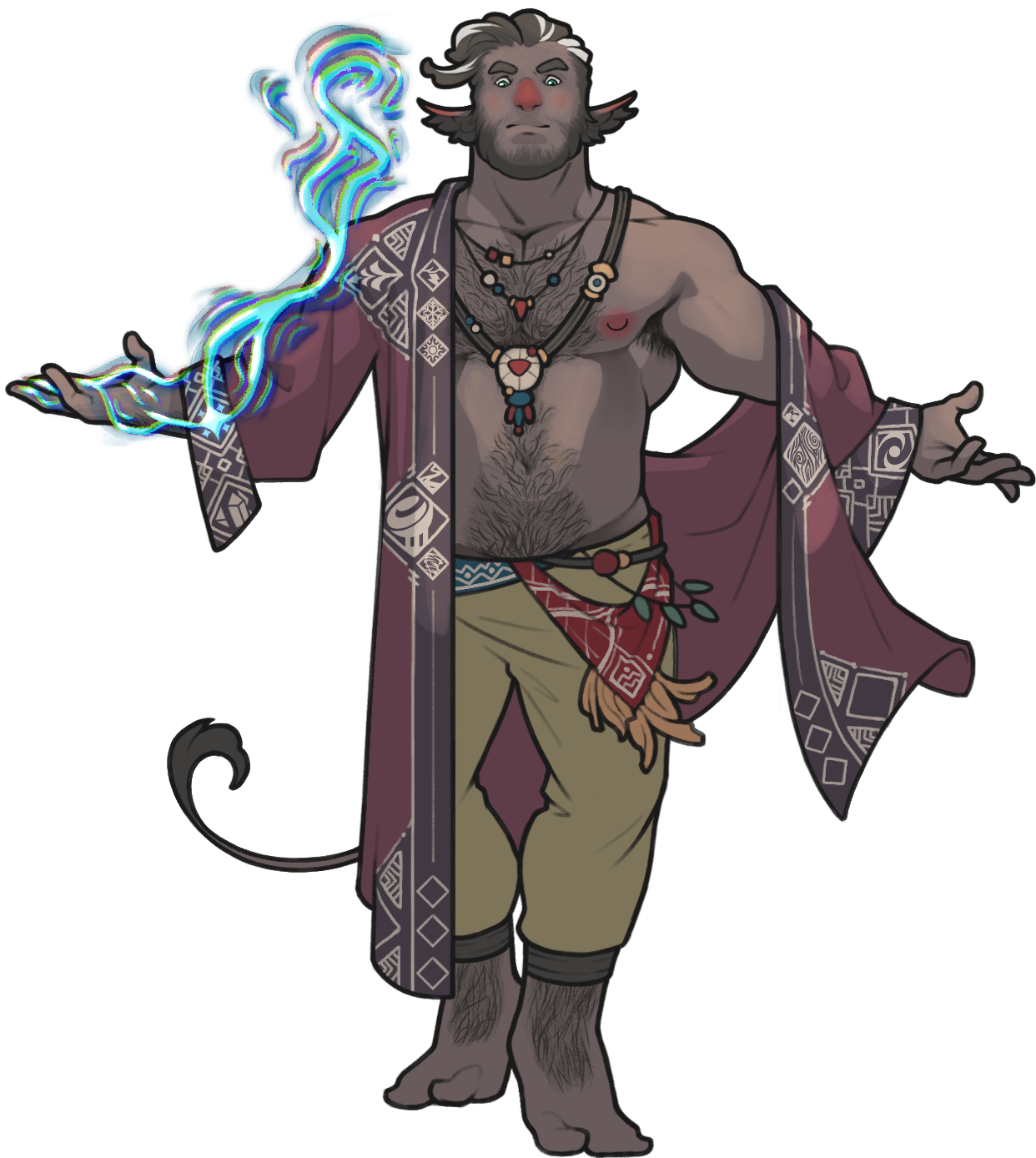 (Art-Weaver) D&D character illustration